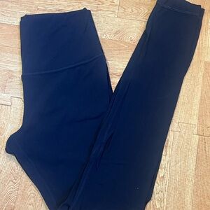 Lululemon Navy Blue Leggings Size 8